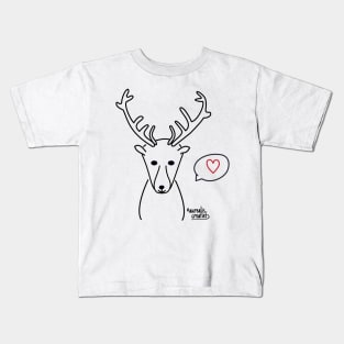 Love Reindeer Kids T-Shirt